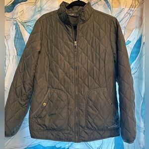 Eddie Bauer Quilted Jacket - olive green